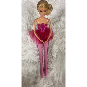 Mattel Barbie Fairytale Ballerina Ballet Doll 2013 Blonde Blue Eyes Sparkly Tutu